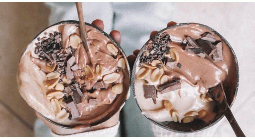 Recept za zdrav "Snickers" sladoled Recept za zdrav "Snickers" sladoled