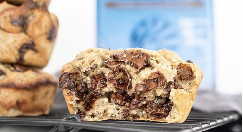 Proteinski muffini iz 5 sestavin (veganski, brez glutena, paleo) Proteinski muffini iz 5 sestavin (veganski, brez glutena, paleo)