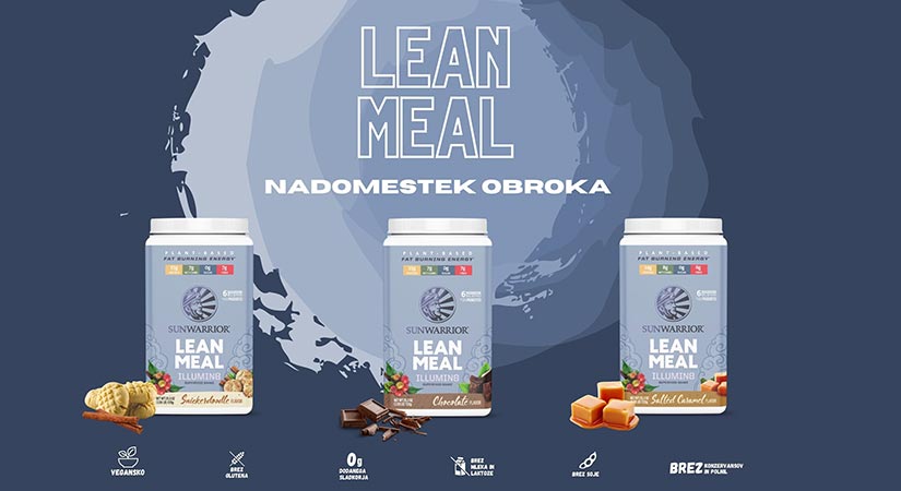 Sunwarrior Lean Meal – okusen nadomestek obroka nove generacije Sunwarrior Lean Meal – okusen nadomestek obroka nove generacije