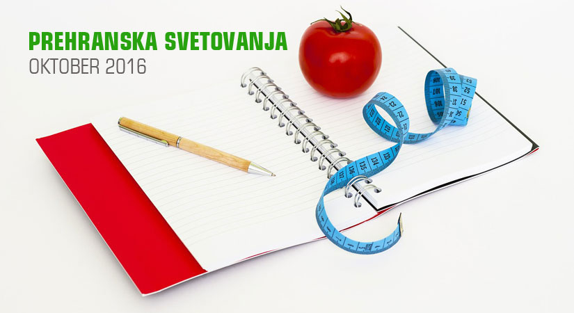 Prehranska svetovanja v trgovini SuperHrana, oktober 2016 Prehranska svetovanja v trgovini SuperHrana, oktober 2016