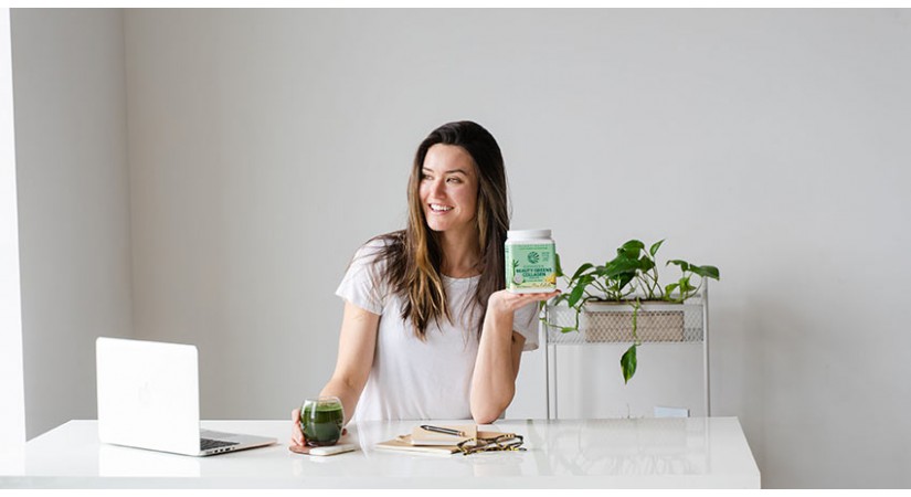 Veganski Beauty Greens kolagen booster za tvorbo kolagena Veganski Beauty Greens kolagen booster za tvorbo kolagena